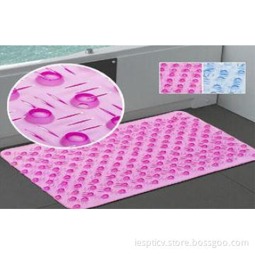 Rose Toilet bubble PVC Bath mat Plastic Bathroom Accessorie